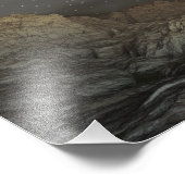 De nachthemel zoals gezien vanuit een hypothetisch foto afdruk (Hoek)