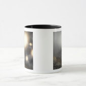 De nachthemel zoals gezien vanuit een hypothetisch mok (Midden)