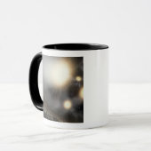 De nachthemel zoals gezien vanuit een hypothetisch mok (Voorkant links)