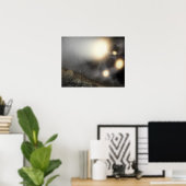 De nachthemel zoals gezien vanuit een hypothetisch poster (Thuiskantoor)