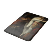 De nachtmerrie (door Henry Fuseli) Badmat (Gekanteld)