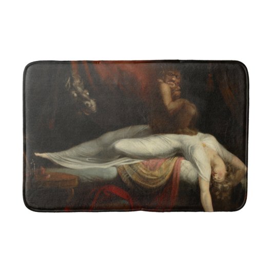 De nachtmerrie (door Henry Fuseli) Badmat (Voorkant)