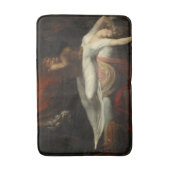 De nachtmerrie (door Henry Fuseli) Badmat (Voorkant Verticaal)