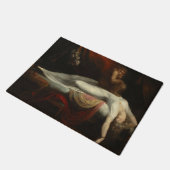 De nachtmerrie (door Henry Fuseli) Deurmat (Schuin)