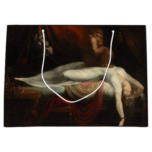 De nachtmerrie (door Henry Fuseli) Groot Cadeauzakje (Voorkant)
