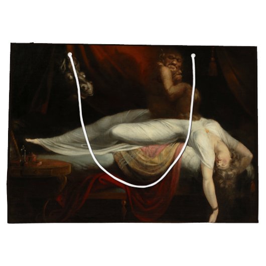 De nachtmerrie (door Henry Fuseli) Groot Cadeauzakje (Achterkant)
