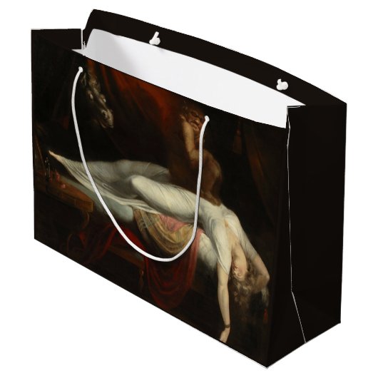 De nachtmerrie (door Henry Fuseli) Groot Cadeauzakje (Achterkant Gekanteld)