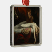 De nachtmerrie (door Henry Fuseli) Metalen Ornament (Rechts)