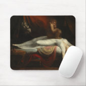 De nachtmerrie (door Henry Fuseli) Muismat (Met muis)