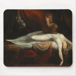 De nachtmerrie (door Henry Fuseli) Muismat