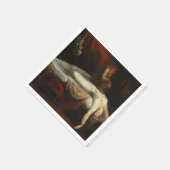 De nachtmerrie (door Henry Fuseli) Servet (Hoek)