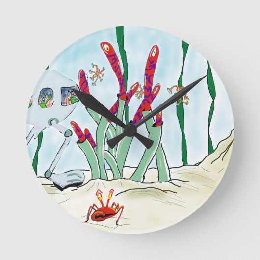 De nachtmerrie van de opticien ronde klok (Voorkant)