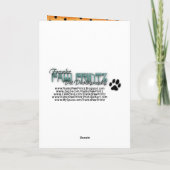 De Nachtmerrie van Halloween - Chloe - Poochon - Kaart (Achterkant)