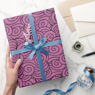 De nachtmerrie voor het patroon cadeaupapier