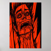 De nachtmerrie waar ik nooit van wakker werd | AI Poster (Voorkant)