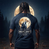 De Nachtploeg Wolf Tri-Blend Shirt
