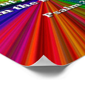 De nachtrust kan een nacht duren. . . poster (Hoek)