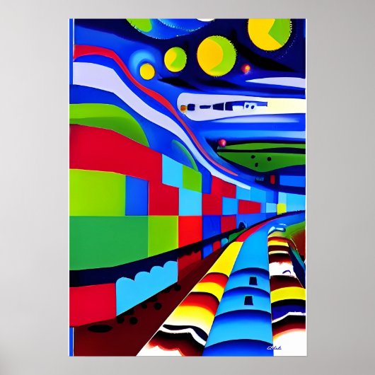 De nachttrein poster (Voorkant)