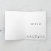 De nachtuilen danken u bedankkaart (Binnen)