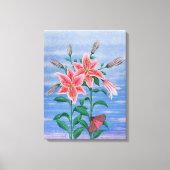 De nachtverschuiving 2011 canvas afdruk (Voorkant)