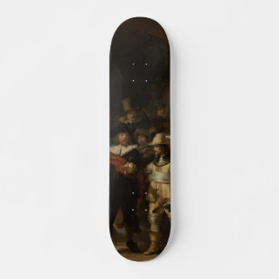 De Nachtwacht Rembrandt Barok Meesterwerk Persoonlijk Skateboard