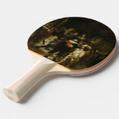 De Nachtwacht-Rembrandt Tafeltennisbatje (Voorkant Gekanteld)
