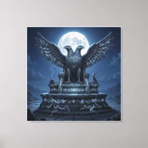 De Nachtwacht van het Orakel Canvas Afdruk