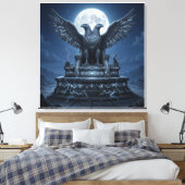 De Nachtwacht van het Orakel Canvas Afdruk (Insitu (Slaapkamer))