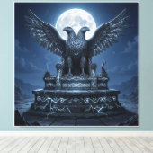 De Nachtwacht van het Orakel Canvas Afdruk (Insitu (Houten vloer))