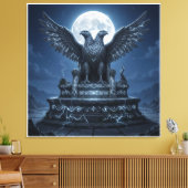 De Nachtwacht van het Orakel Canvas Afdruk (Insitu (Woonkamer))