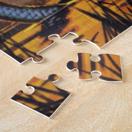 De Naga-King (kleurenlitho) Legpuzzel (Zijkant)