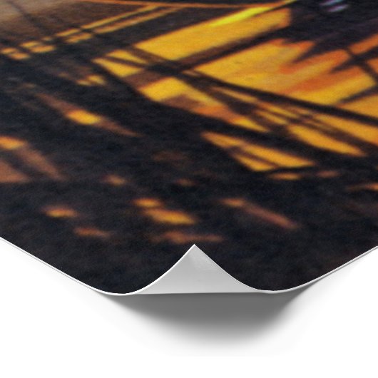 De Naga-King (kleurenlitho) Poster (Hoek)