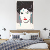 De Nagelesque Canvas Afdruk (Insitu (Slaapkamer))