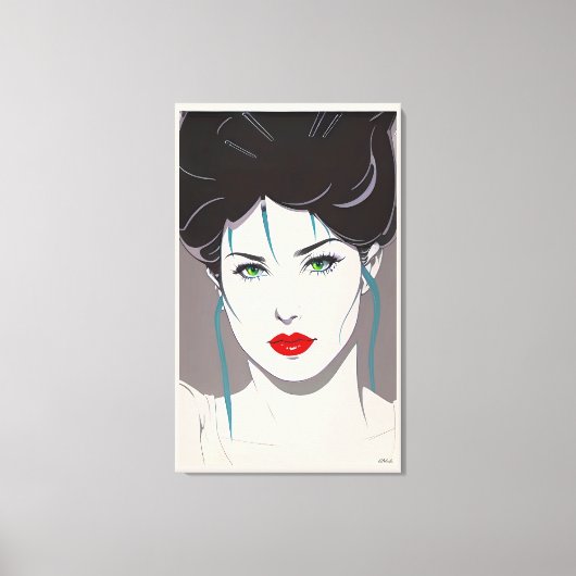 De Nagelesque Canvas Afdruk (Voorkant)
