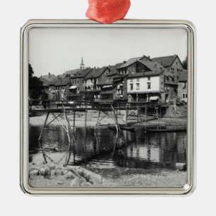 De Nahe, Bad Kreuznach, c.1910 Metalen Ornament