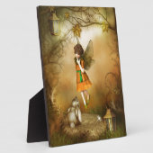 De najaarsavond fotoplaat (Zijkant)