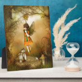 De najaarsavond fotoplaat (Zijkant)