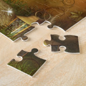 De najaarsavond legpuzzel (Zijkant)