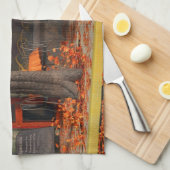 De najaarscafe Roast Theedoek (Quarter Fold)