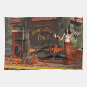 De najaarscafe Roast Theedoek