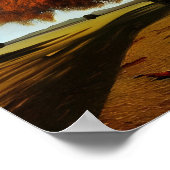 De najaarse surrogaatsurrogaat-stijl poster (Hoek)