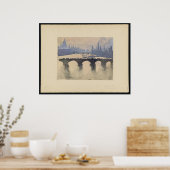 De namen in de Lijst van de Druk Poster (Keuken)