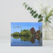 De namen in het Briefkaart Cookham (Staand voorkant)