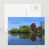 De namen in het Briefkaart Cookham (Voorkant / Achterkant)