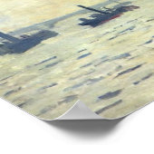 De namen onder Westminster - Claude Monet Poster (Hoek)