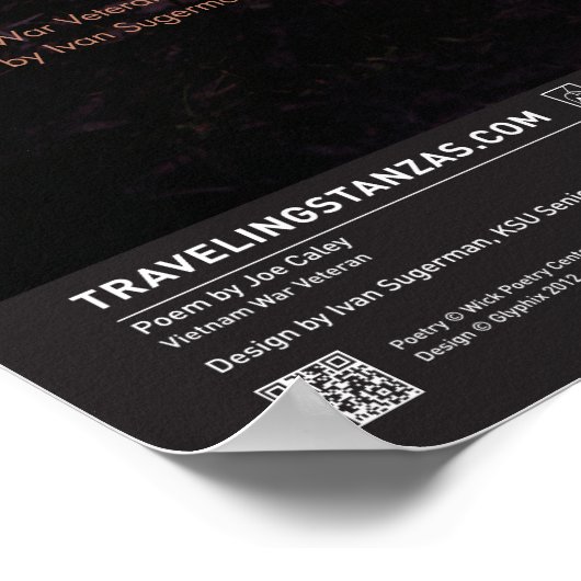 De namen op de muur poster (Hoek)