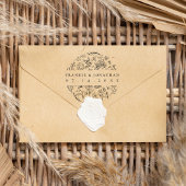 De namen van de paar sparen de Datum | Elegant bot Rubberstempel