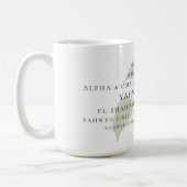 De Namen van God Christelijk overspoelen Koffiemok (Links)