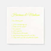 De namen van het Manuscript van het huwelijk Coupl Servet (Voorkant)