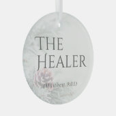 "De namen van Jesus" Glass Ornament - De Healer (Voorkant Rechts)